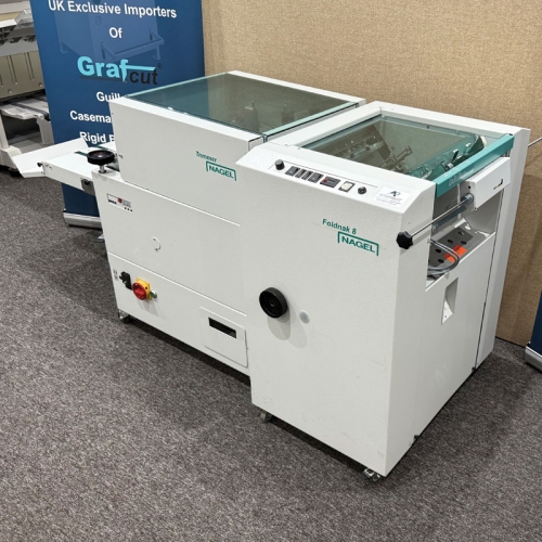Used Nagel Foldnak 8 Booklet Maker with Trimmer