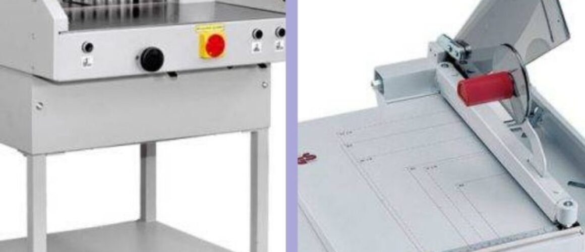 Differences between paper guillotine and trimmer