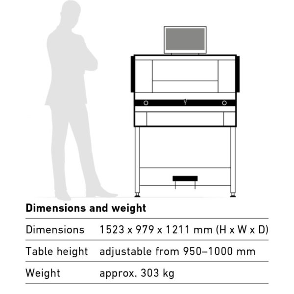 Official Dimensions of the Ideal The 56 Guillotine