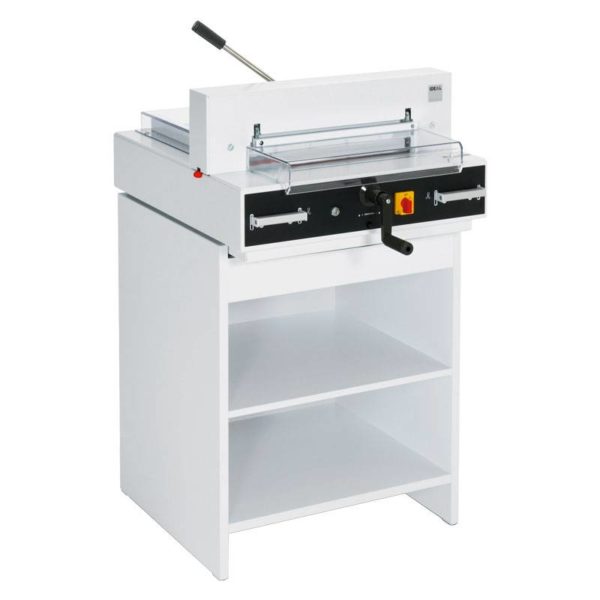 Ideal 415 Guillotine Shown with Optional Cabinet