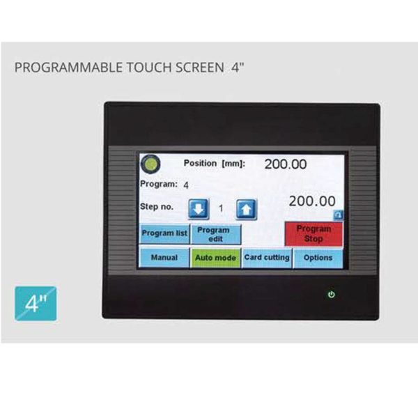 100mm Colour Touch Screen for Grafcut G52 & G52H Guillotines