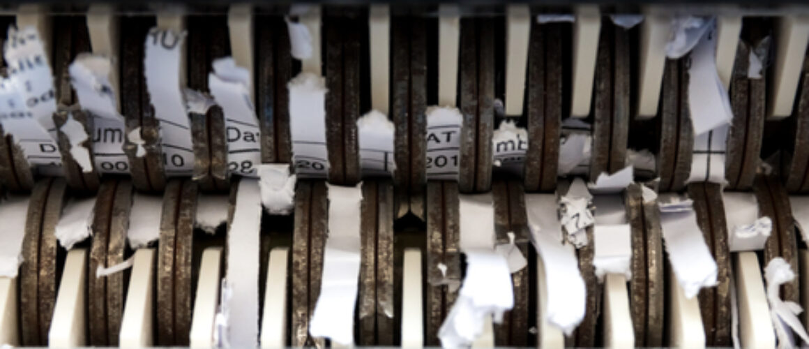 Industrial Paper Shredding Machines & Their Work