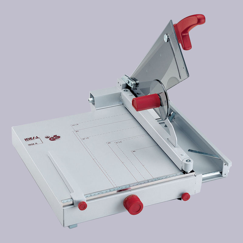 Ideal Paper Trimmers are one of the most common paper guillotines in use across Europe and offer proven reliability that few others can match. Perfect for trimming up to 50 sheets at once in large formats up to 1,100mm in length.


See More