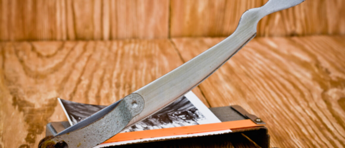Creative uses for your old paper guillotines and shredders