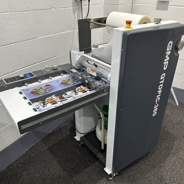 Used GMP Q-Topic 380 Pneumatic Laminator