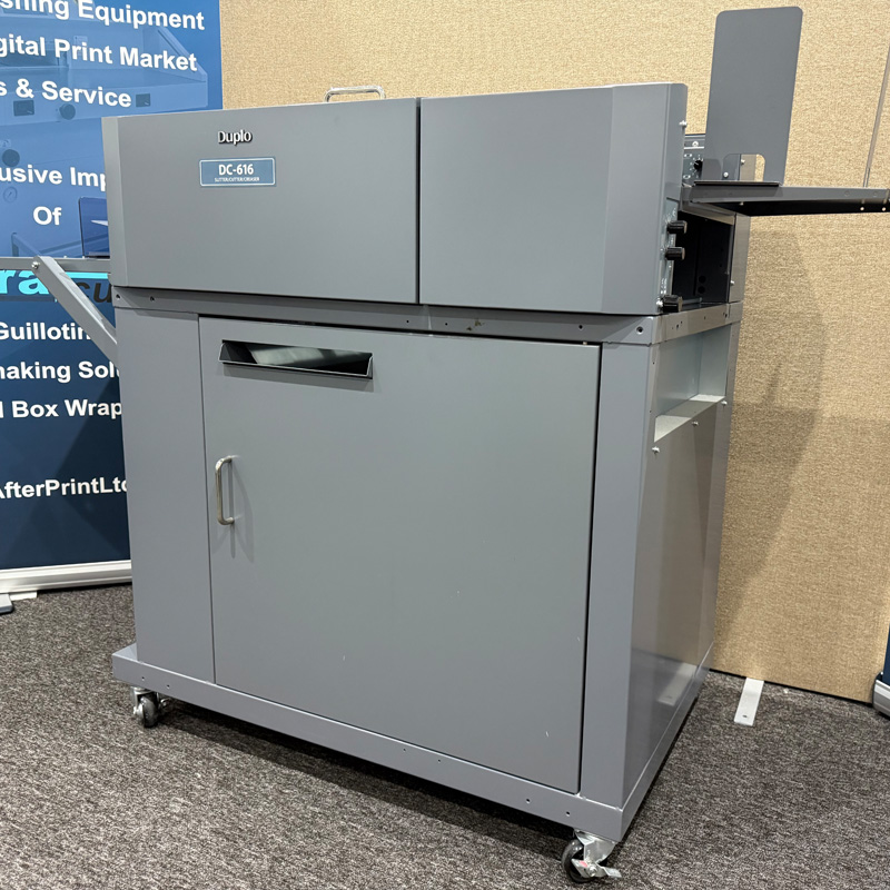 Used Duplo DC616 Slitter, Cutter, Creaser