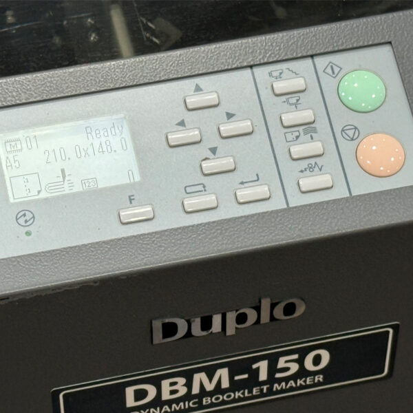 Used Duplo DBM150T Booklet Maker & Trimmer