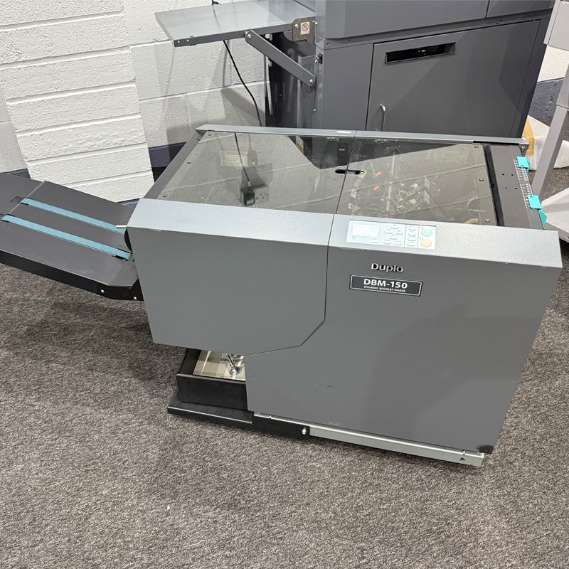 Used Duplo DBM150T Booklet Maker & Trimmer
