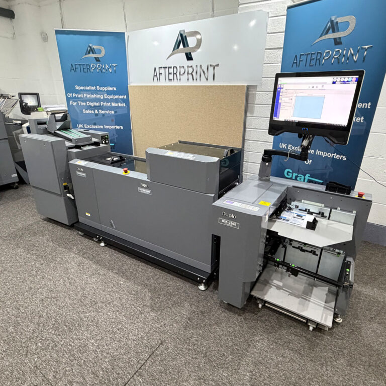 Used Duplo DBM 350 Digital Booklet Maker System