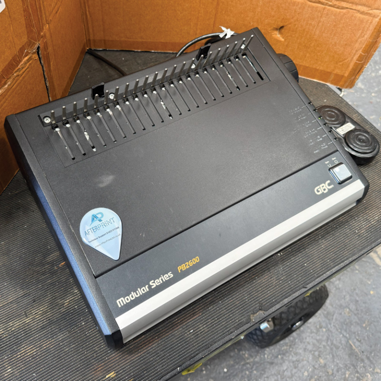 Used GBC PB2600 Electric Comb Closer