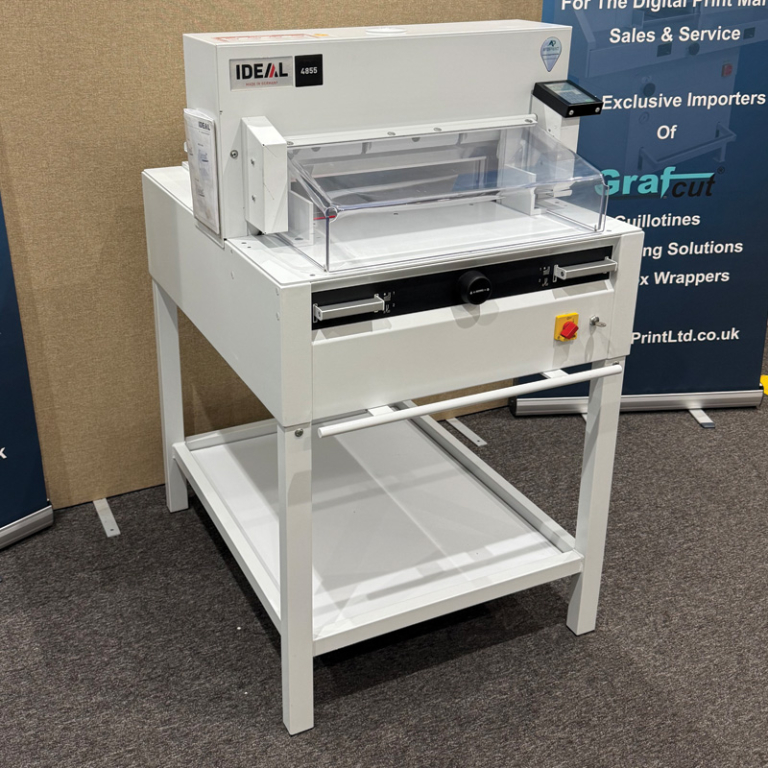 Used Ideal 4855 Paper Guillotine