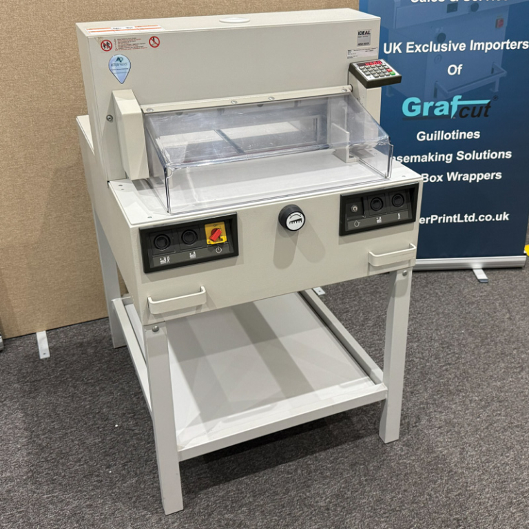Used Ideal 4850-95EP Guillotine