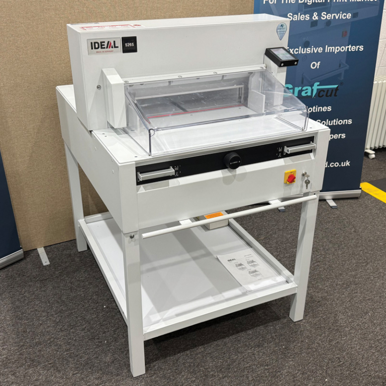Used Ideal 5255 Paper Guillotine