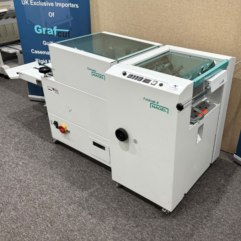 Used Nagel Foldnak 8 Booklet Maker with Trimmer
